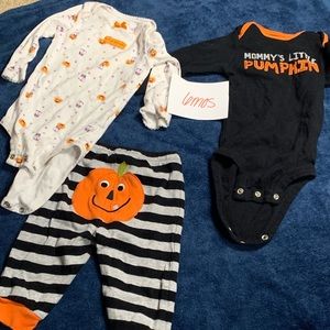 6 months Halloween set